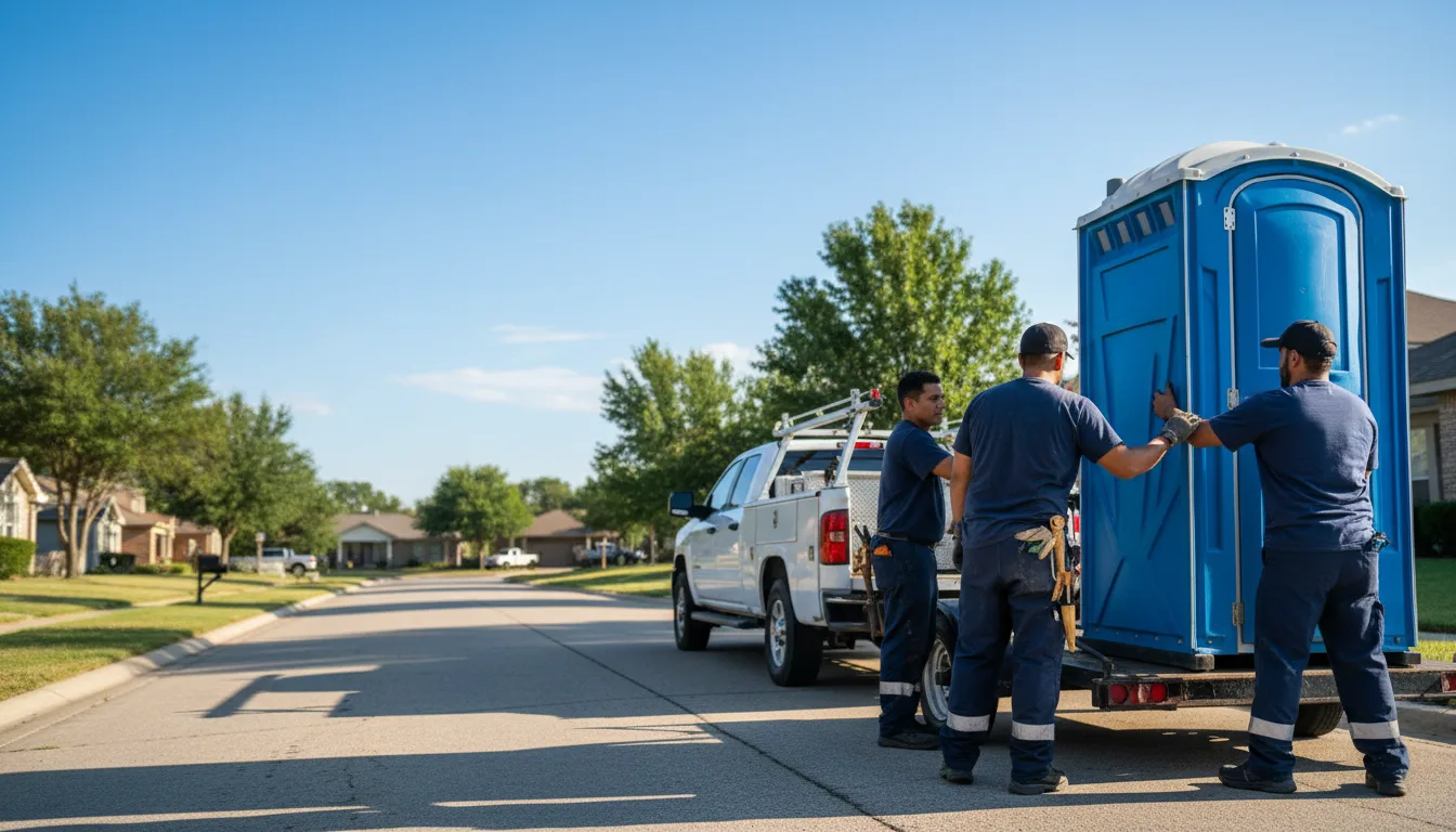 Portable Toilet Rental in Jackson, LA near me